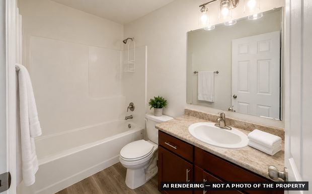 Bath rendering