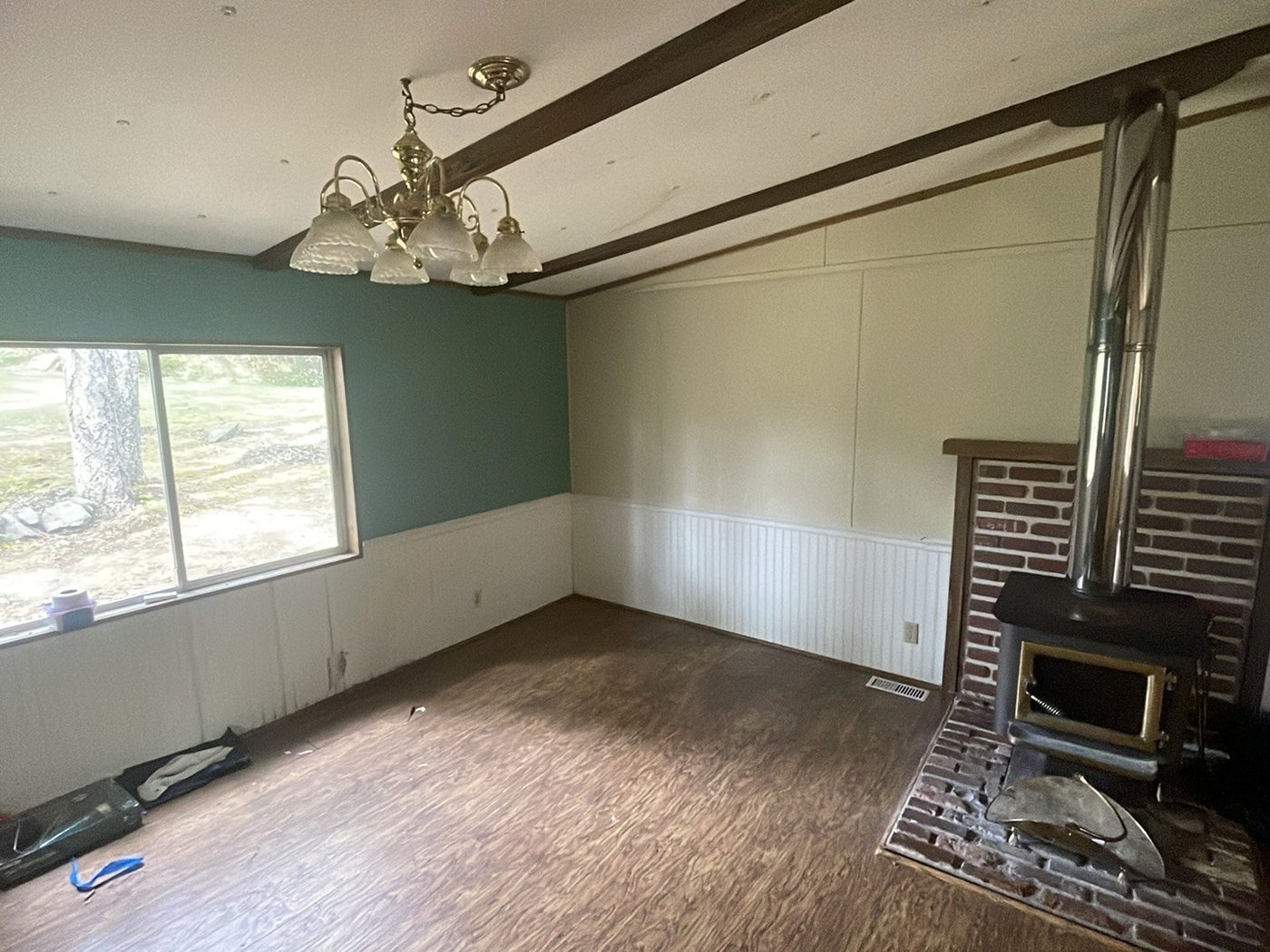 Philomath living room before